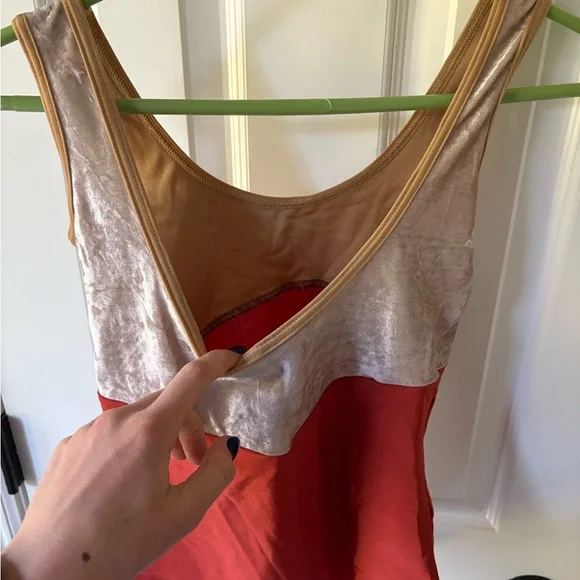 Yumiko Anna velvet leotard - size small - Picture 2 of 5